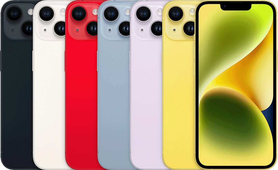 iPhone 14 · 128GB manufacturer product image