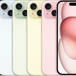 iPhone 15 · 128GB manufacturer product image